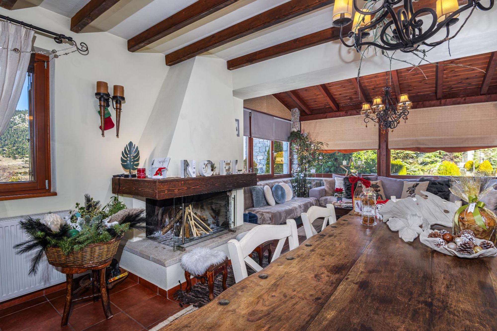 Livadi Cozy Villa Arachova Ngoại thất bức ảnh